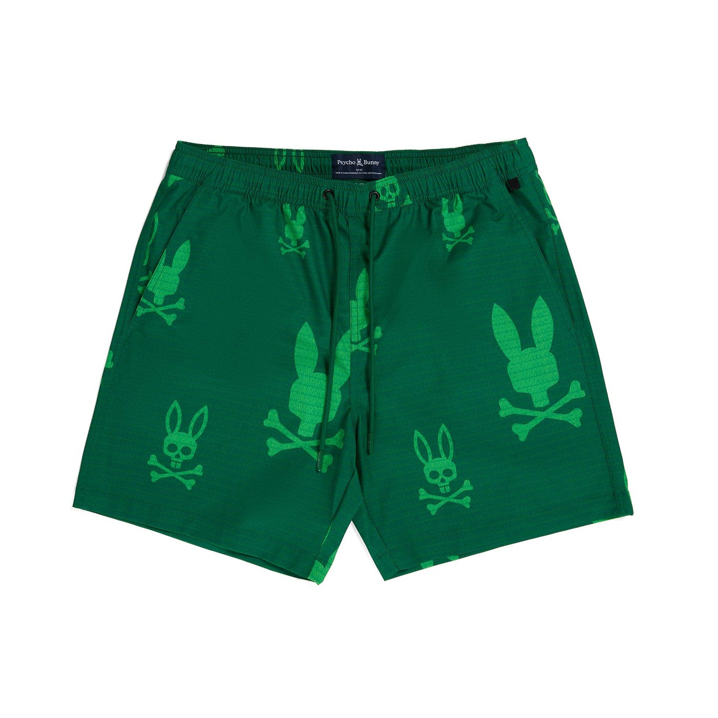 Psycho Bunny Harvey Swim Trunk - True Green