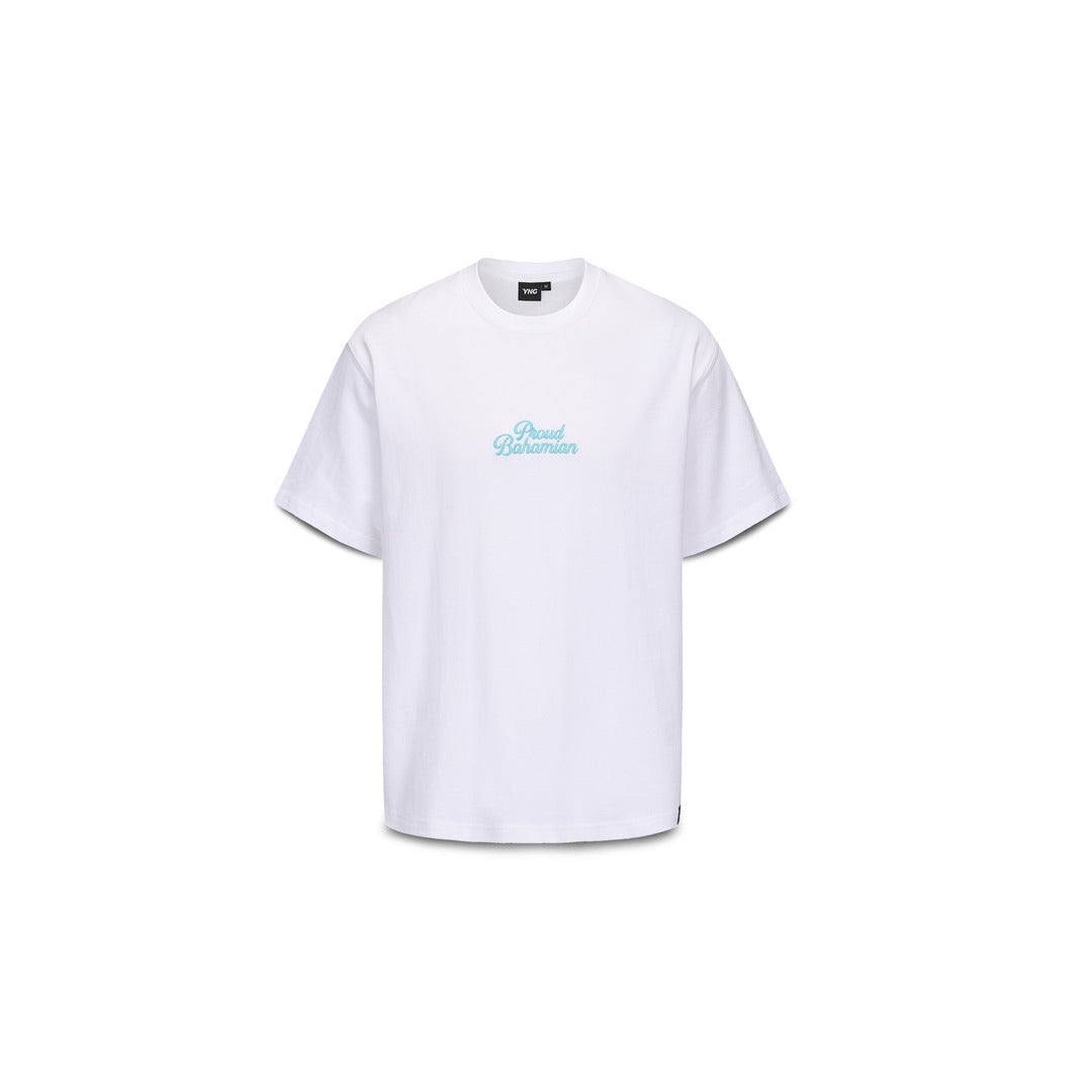 The Proud Bahamian Tee (Independence) - White