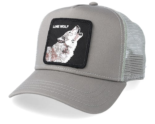 Goorin Bros The Lone Wolf Trucker Hat - Grey