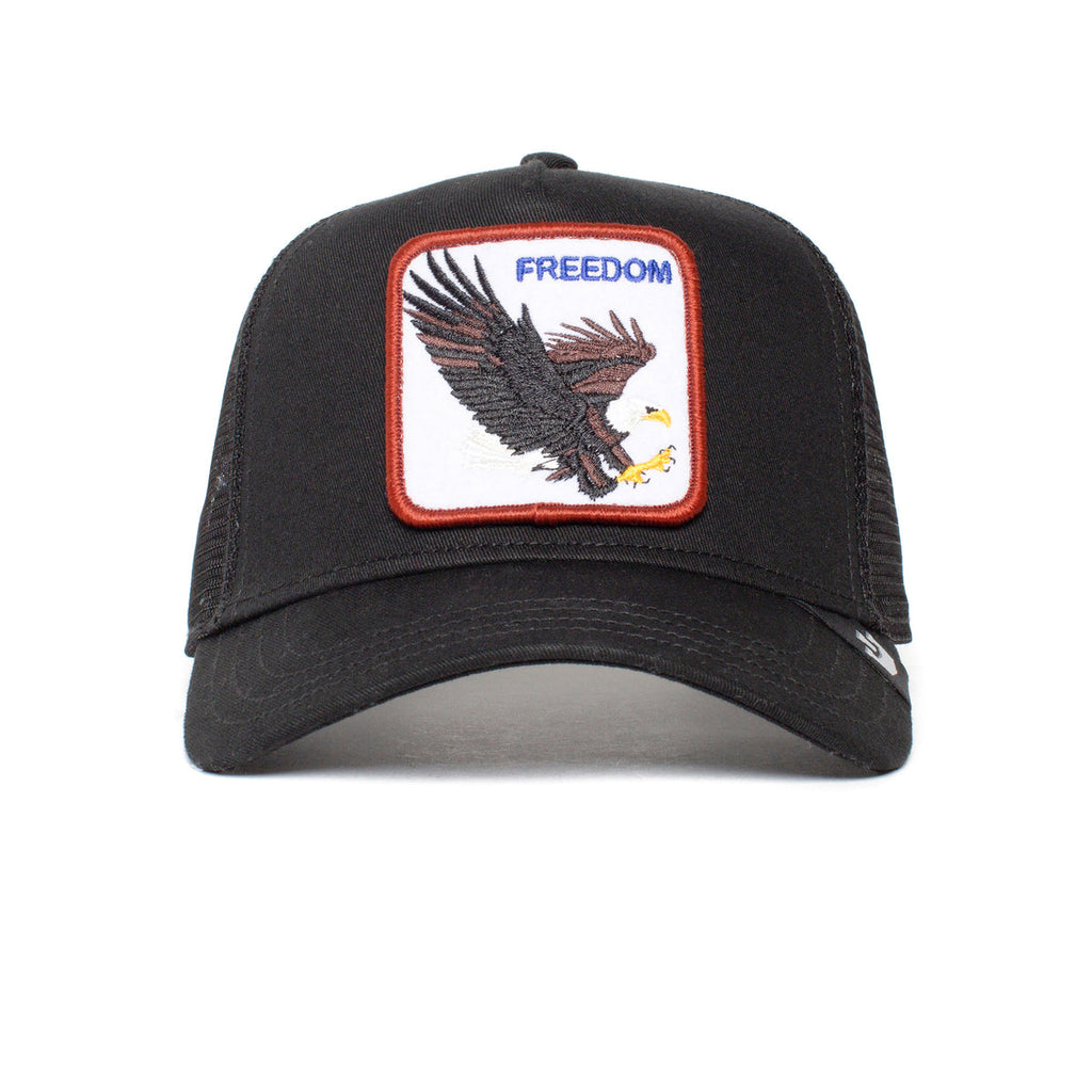 Goorin Bros The Freedom Eagle Trucker Hat - Black