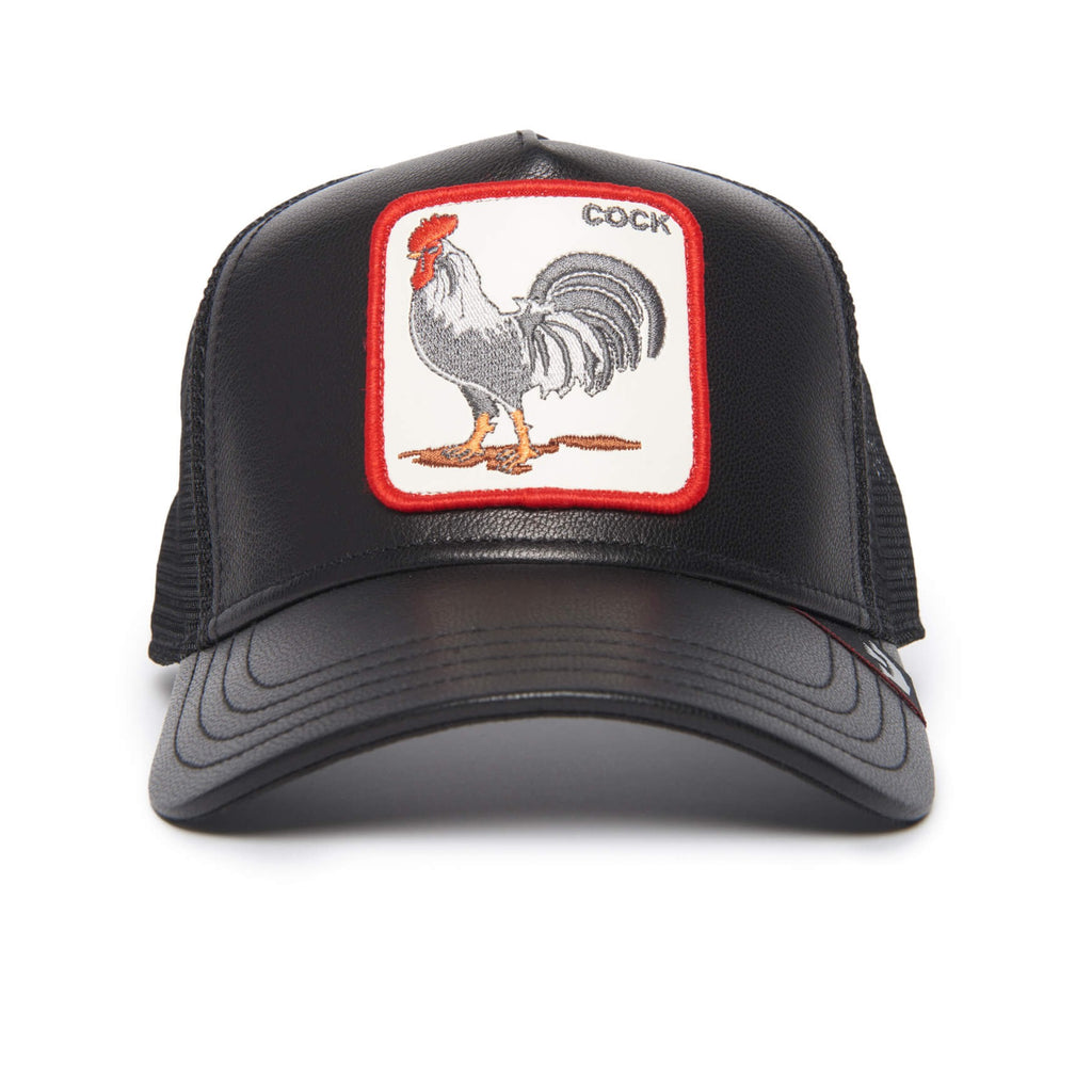 Goorin Bros The Cock Trucker Hat - Black