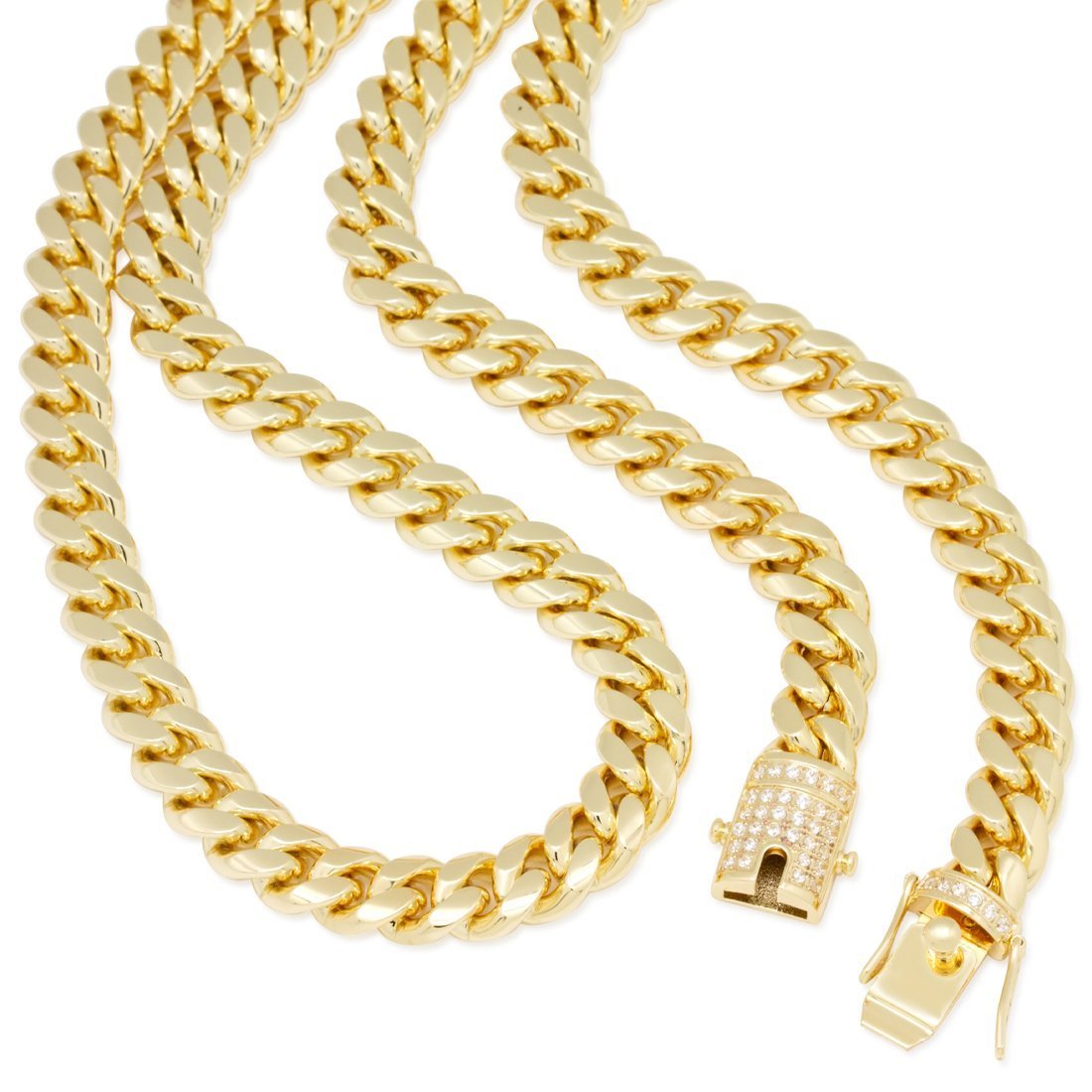 King Ice 10mm Miami Cuban Link Chain