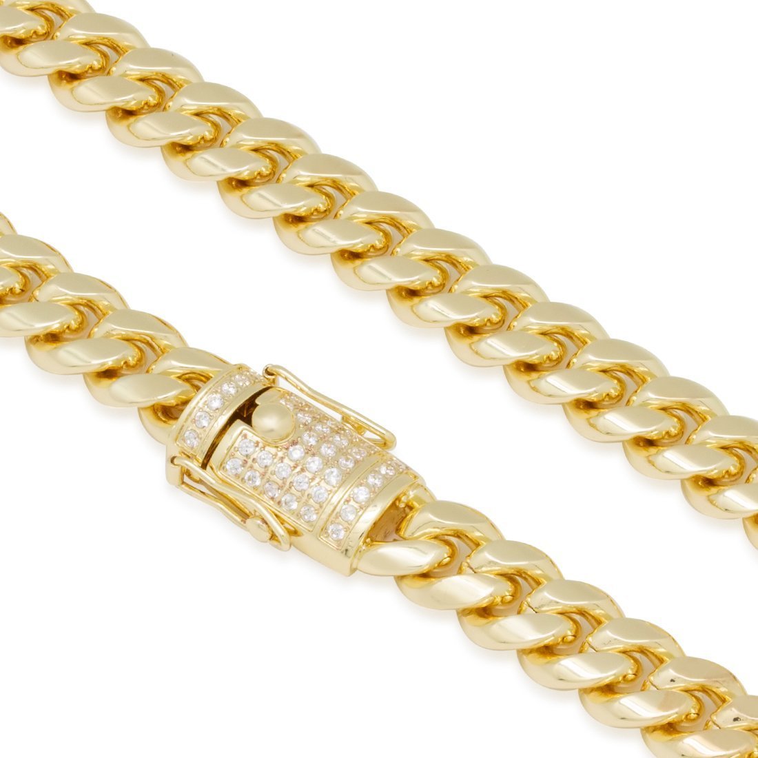 King Ice 10mm Miami Cuban Link Chain