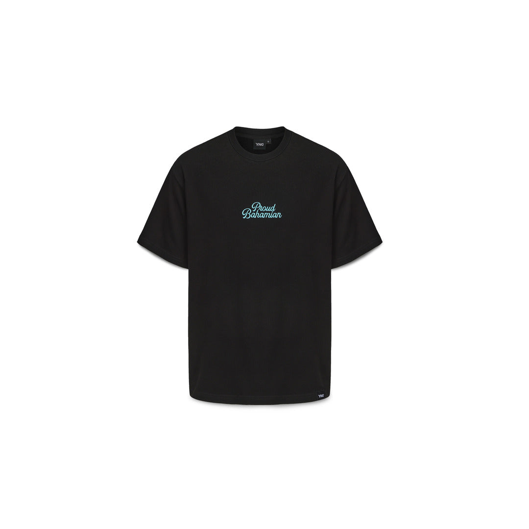 The Proud Bahamian Tee (Independence) - Black