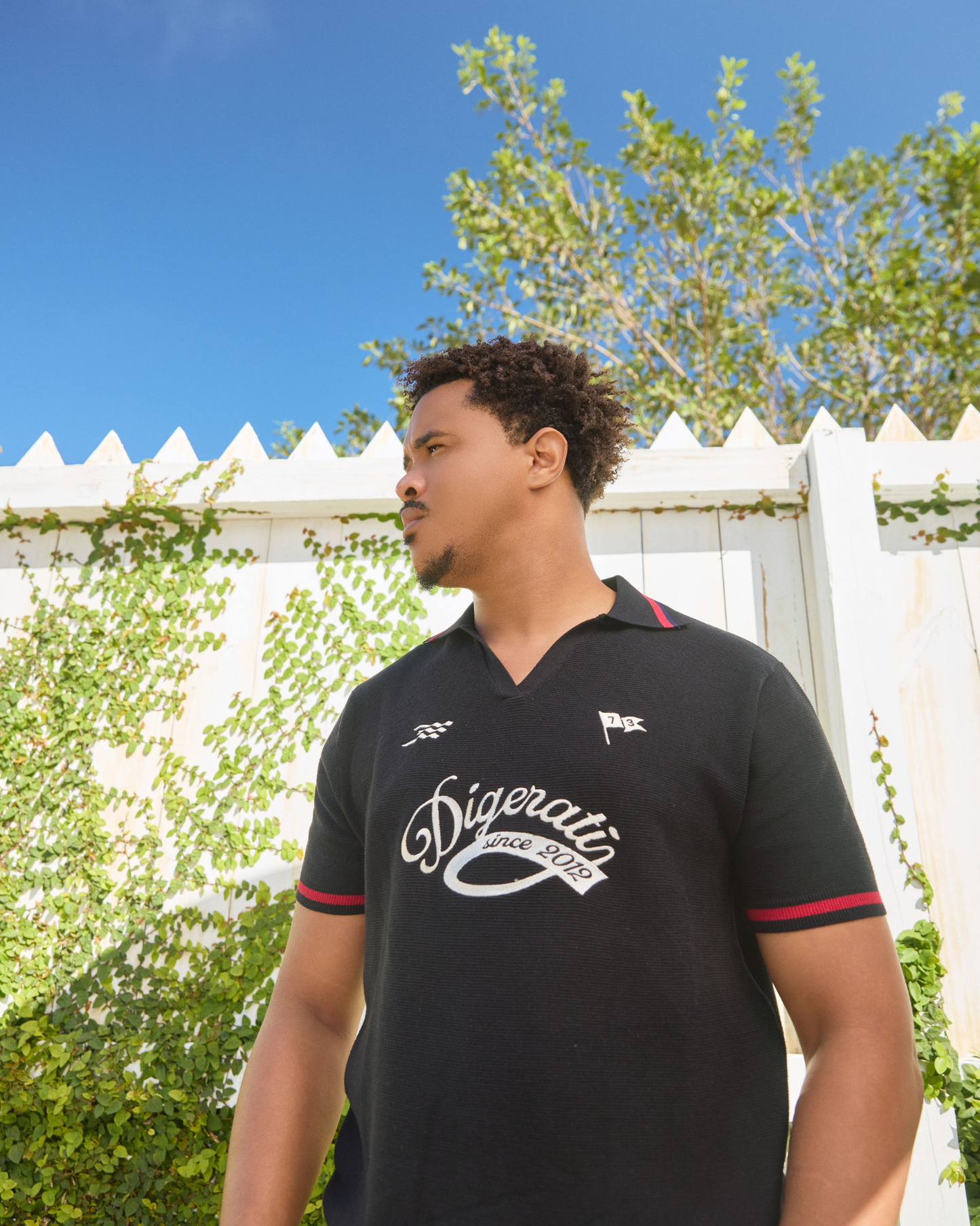 The Digerati Signature Polo - Midnight Black