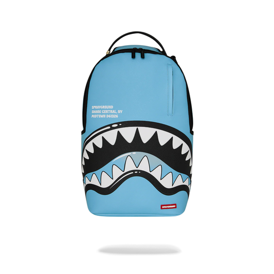 Sprayground Central Bubble Shark Backpack - Blue