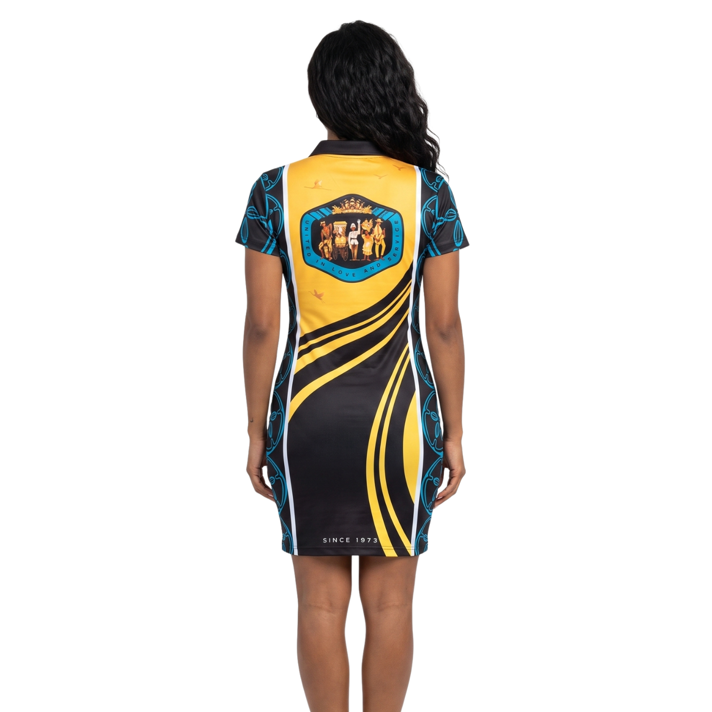 The Legacy Harvora Polo Dress - Black