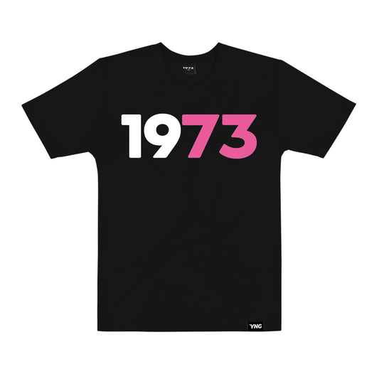 The Limited Edition 1973 Collection Breast Cancer Won't Win Tee - Black