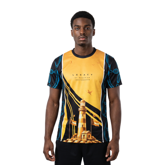 The Legacy Harvora Crewneck Tee - Black