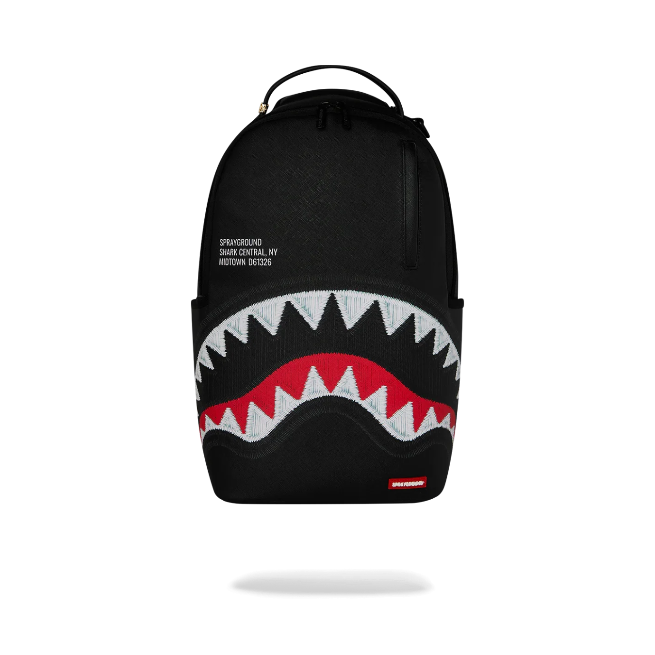 Sprayground Shark Central Thread Count Backpack - Black