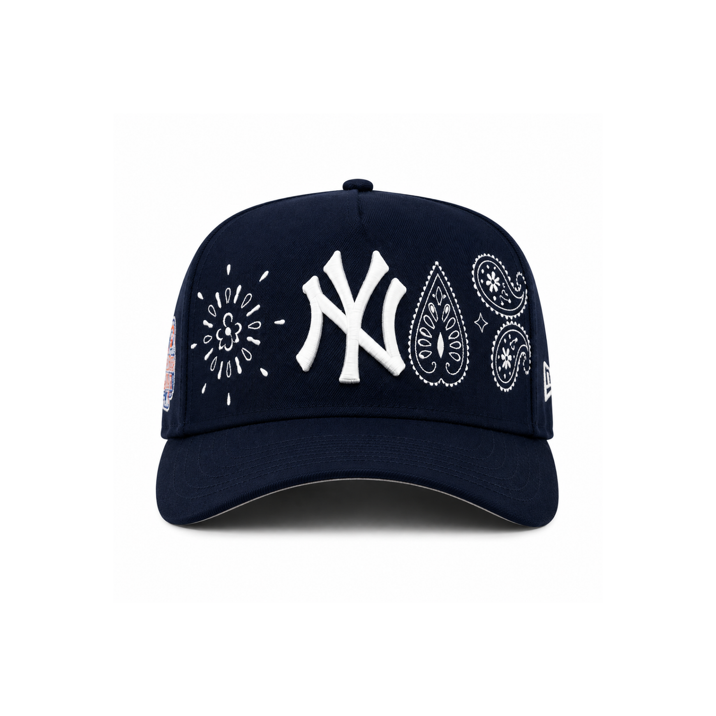 New Era NY Yankees Paisley Snapback - Front View