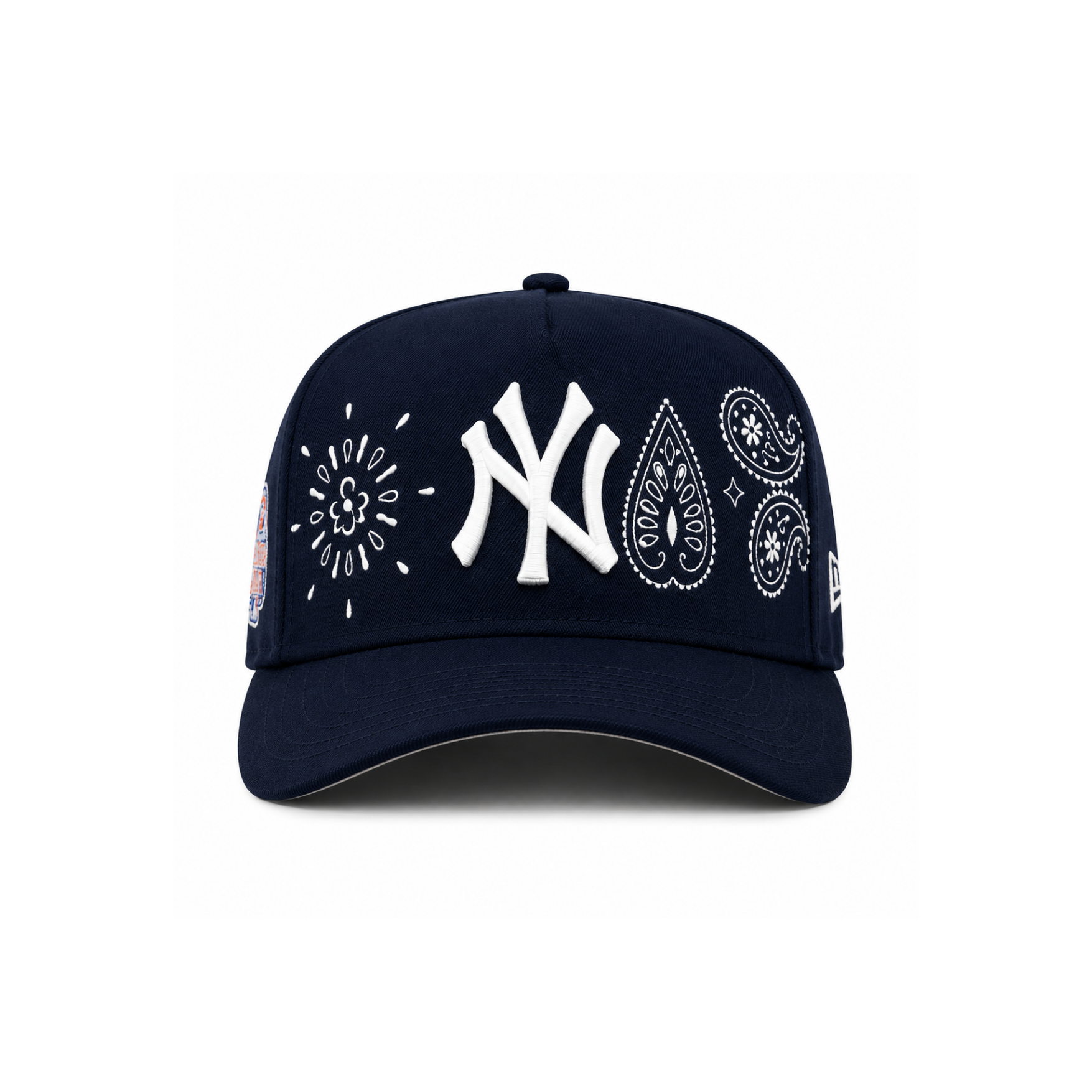 New Era NY Yankees Paisley Snapback - Front View