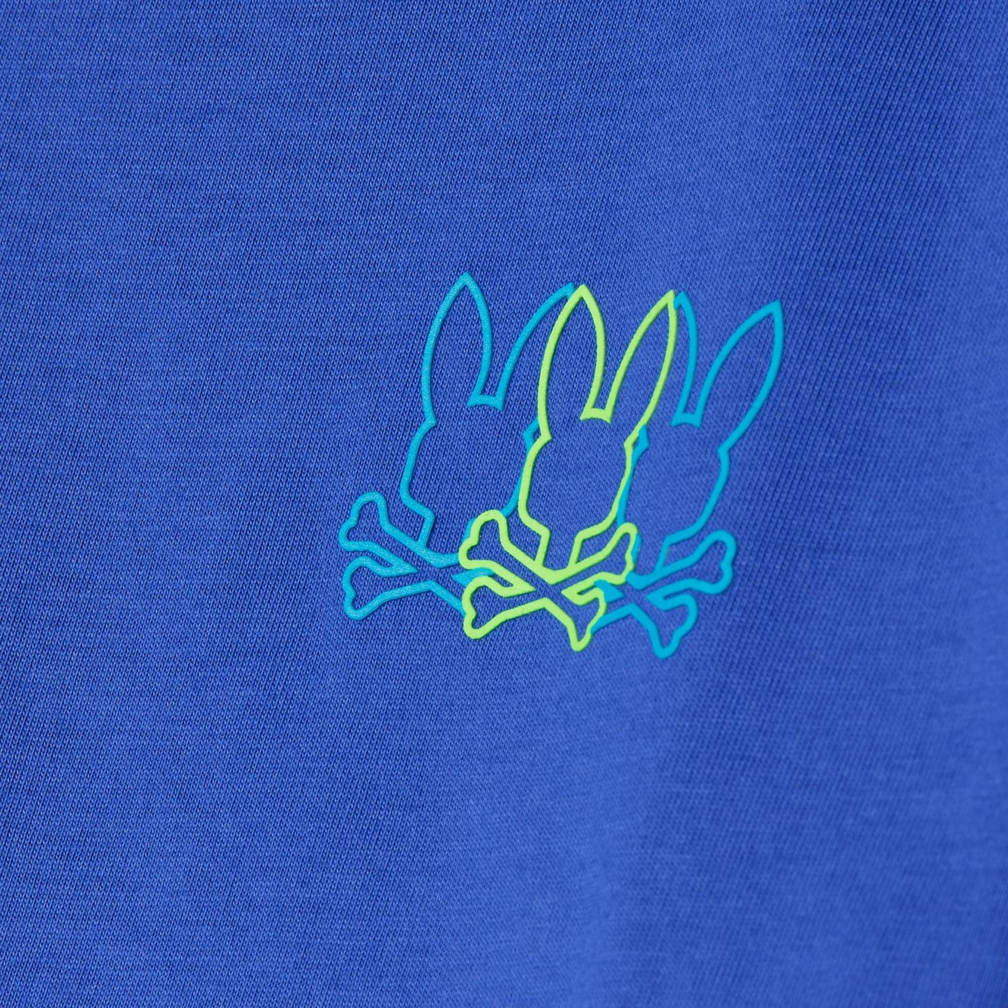 Psycho Bunny Mens Pompey Graphic Tee - Royal Blue