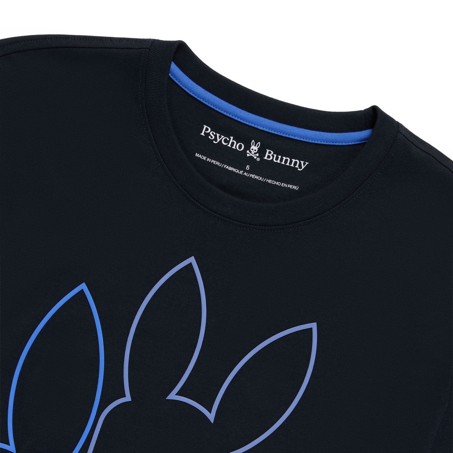 Psycho Bunny San Diego HD Print Tee - Navy