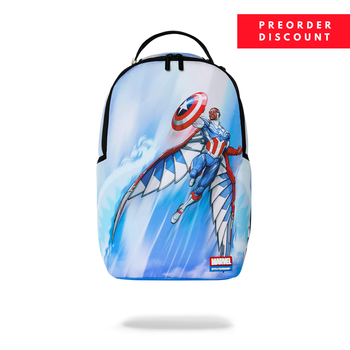 Sprayground Captain America Split Backback