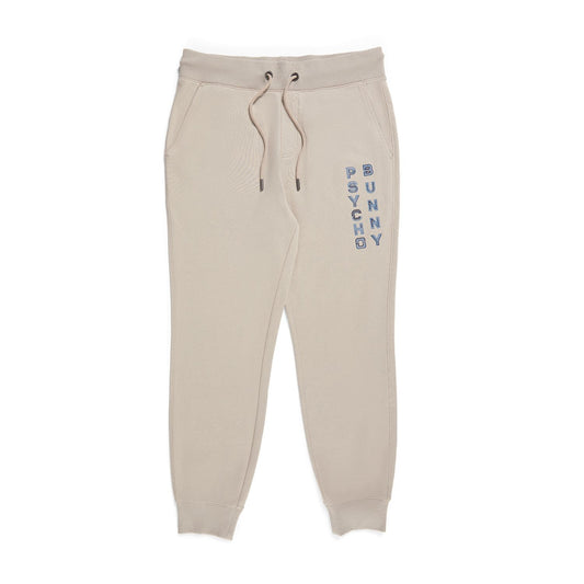 Psycho Bunny Mens Dammes Sweatpants - Sandstone