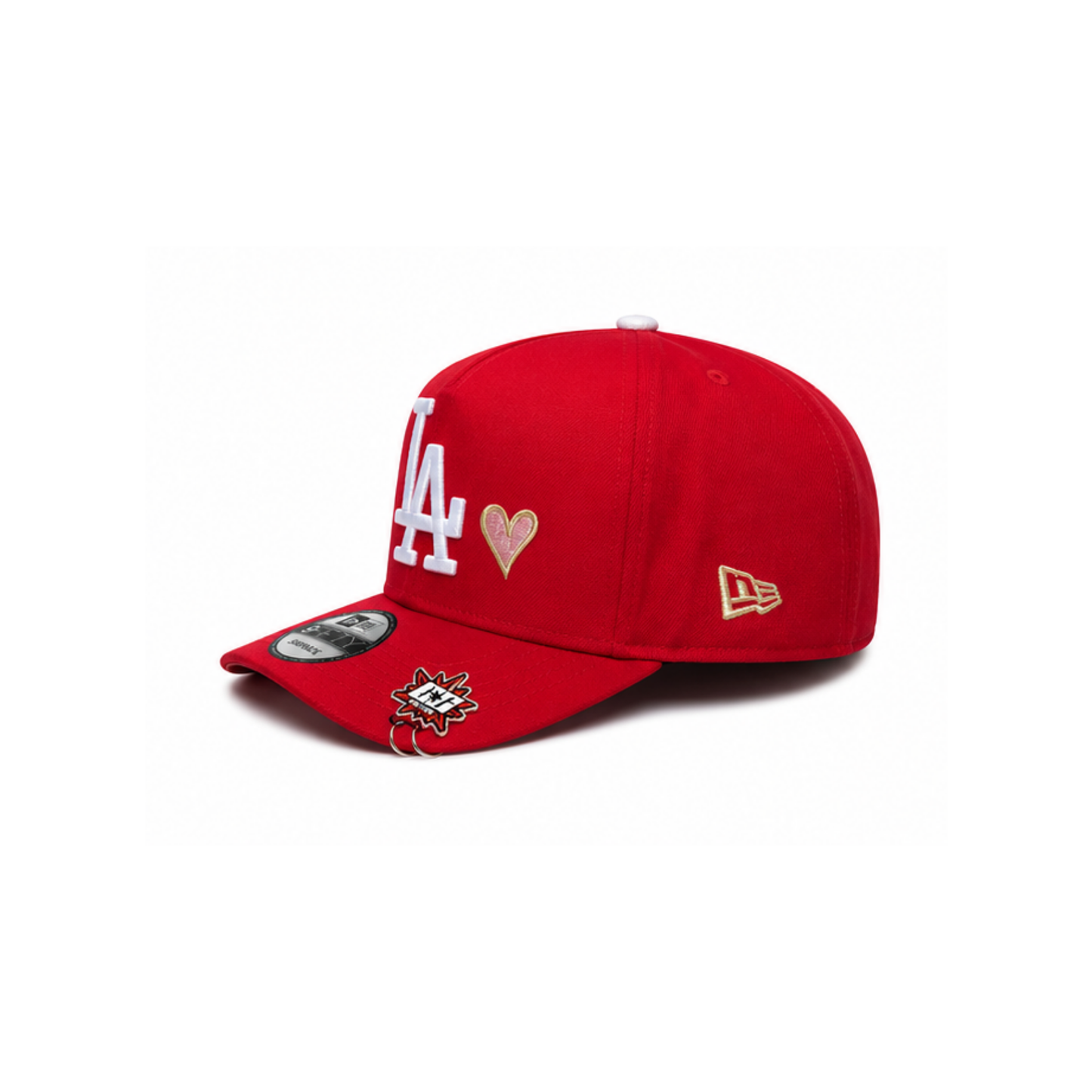 New Era LA Dodgers Love 9FIFTY Snapback Hat - Red