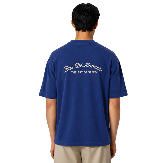 Pas De Monaco Rapidite T-Shirt - Petrol Blue