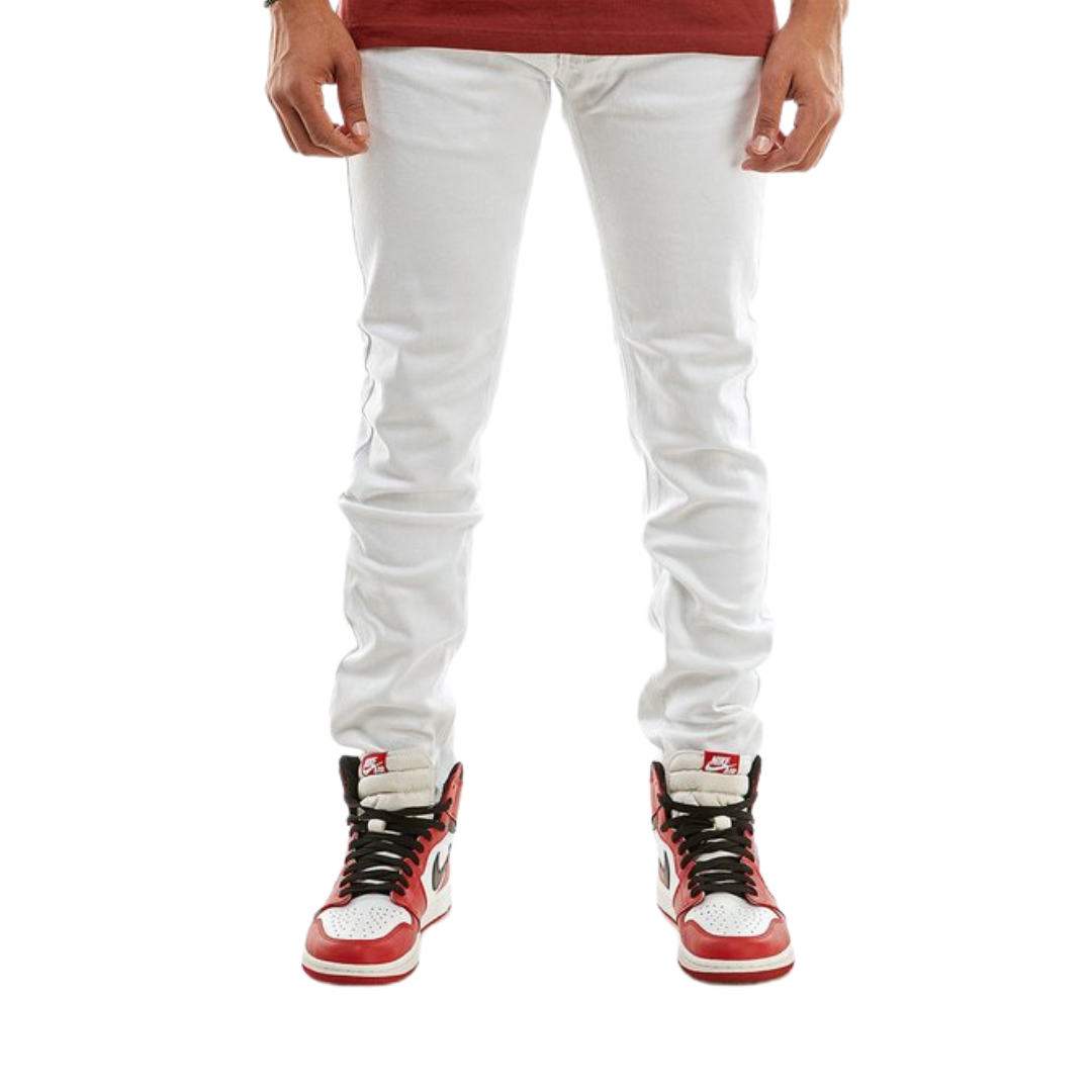 KDNK Twill Denim Slim Fit - White