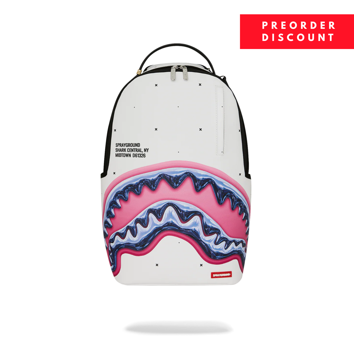 Sprayground Liquid Chromatic Shark Central Backpack