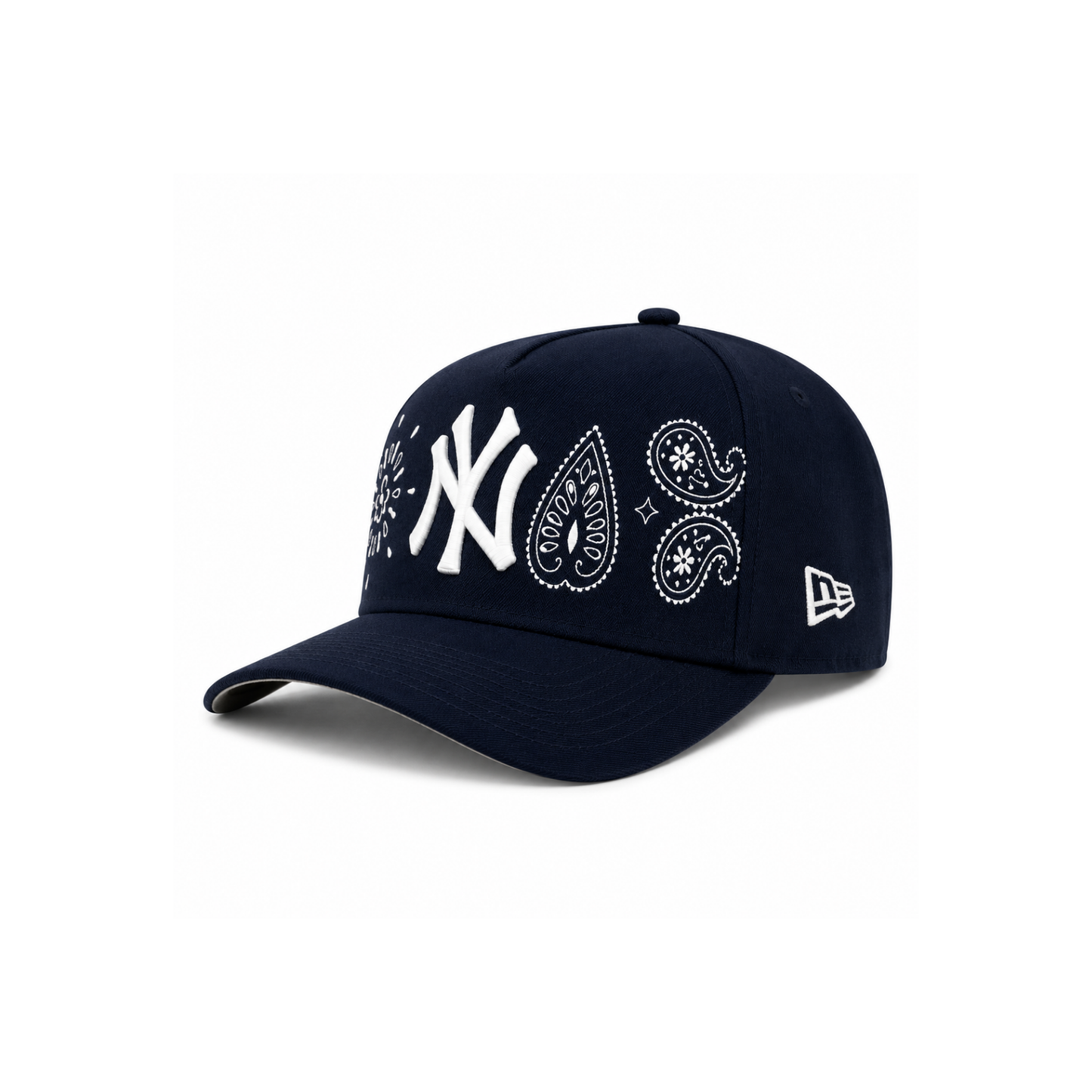 New Era NY Yankees Paisley Snapback - Side View