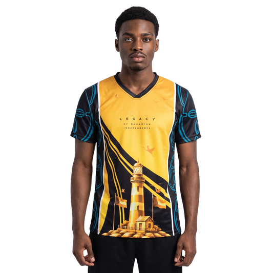 The Legacy Harvora V-Neck Tee - Black