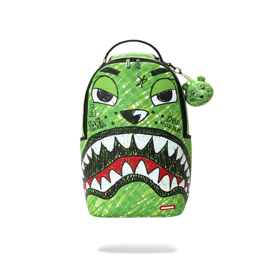 Sprayground Money Bear Chomp & Keychain Backpack