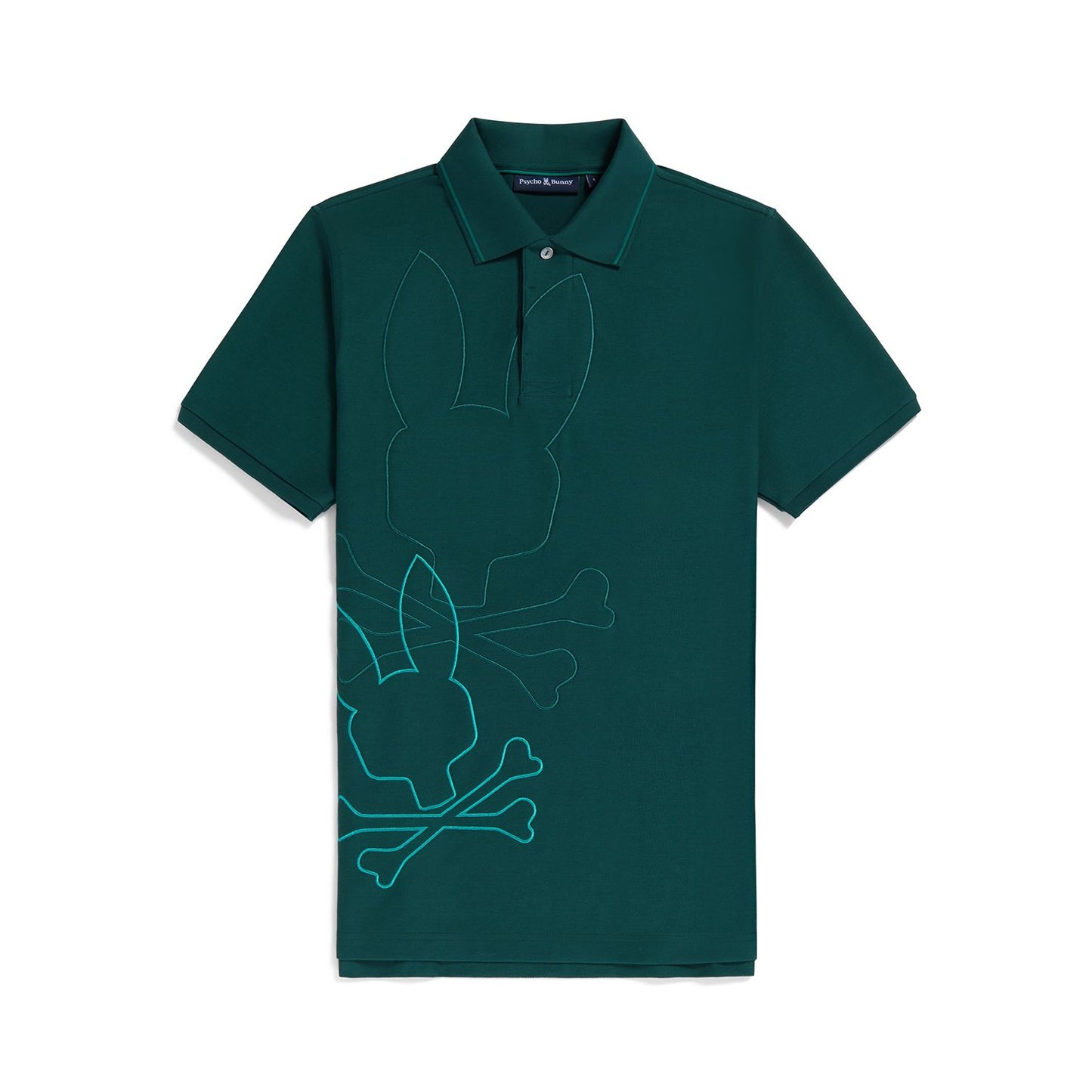 Psycho Bunny San Diego Pique Polo - Sea Moss