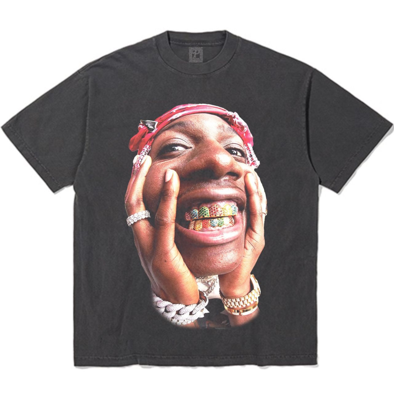 Portraits Yachty Tee - Vintage Black