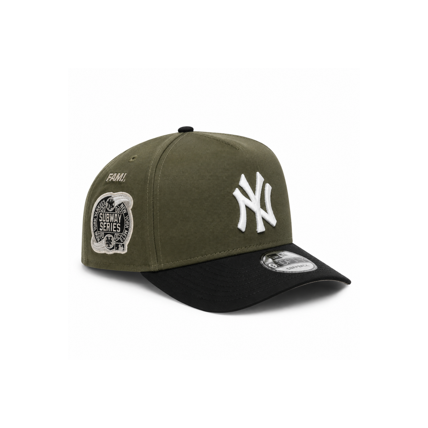 New Era NY Yankees Subway Series 9Forty Snapback – Olive/Black