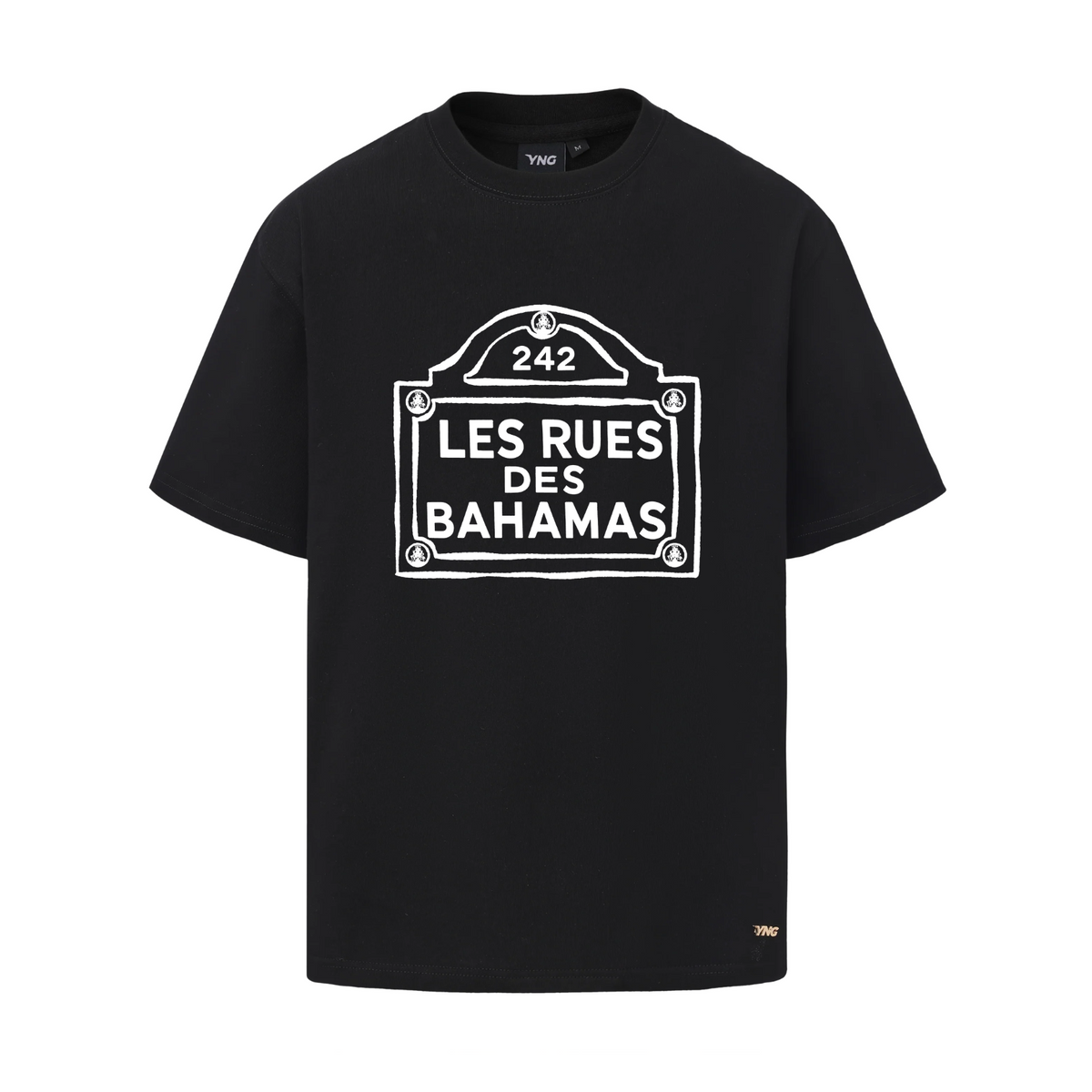 Les Rues Des Bahamas Tee - Black