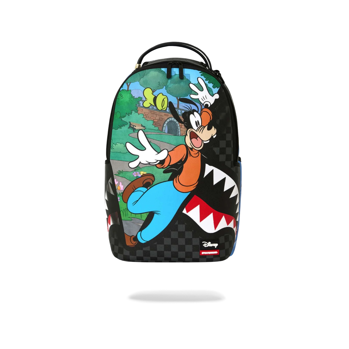 Sprayground Disney Goofy Curtain Reveal Backpack