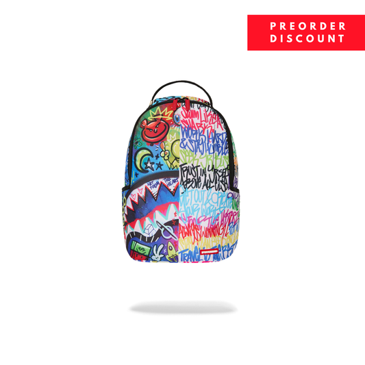Sprayground Poetry Split Mini Backpack