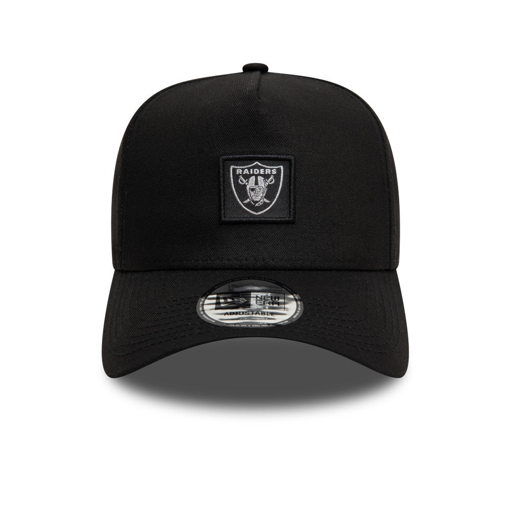 New Era 9FORTY Metallic Patch Los Vegas Raiders Cap - Blackout Edition