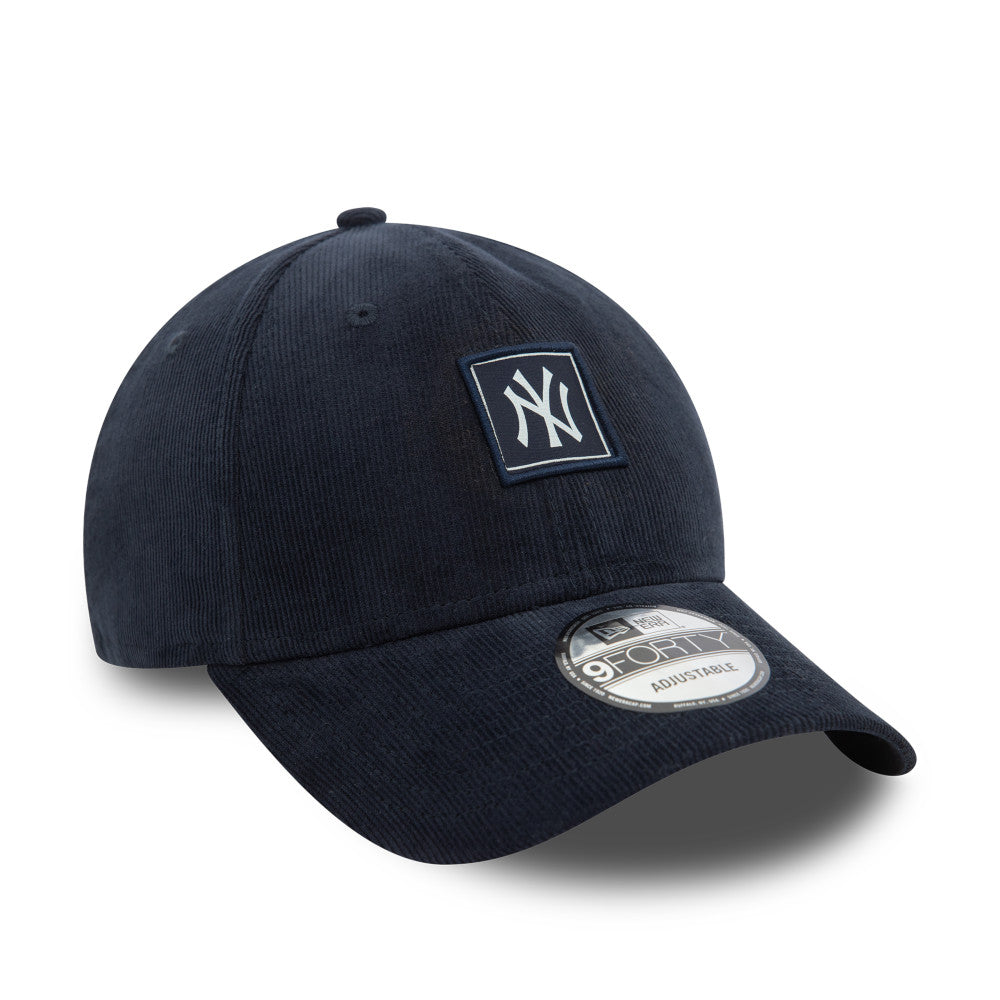 New Era 9FORTY New York Corduroy Cap - Navy