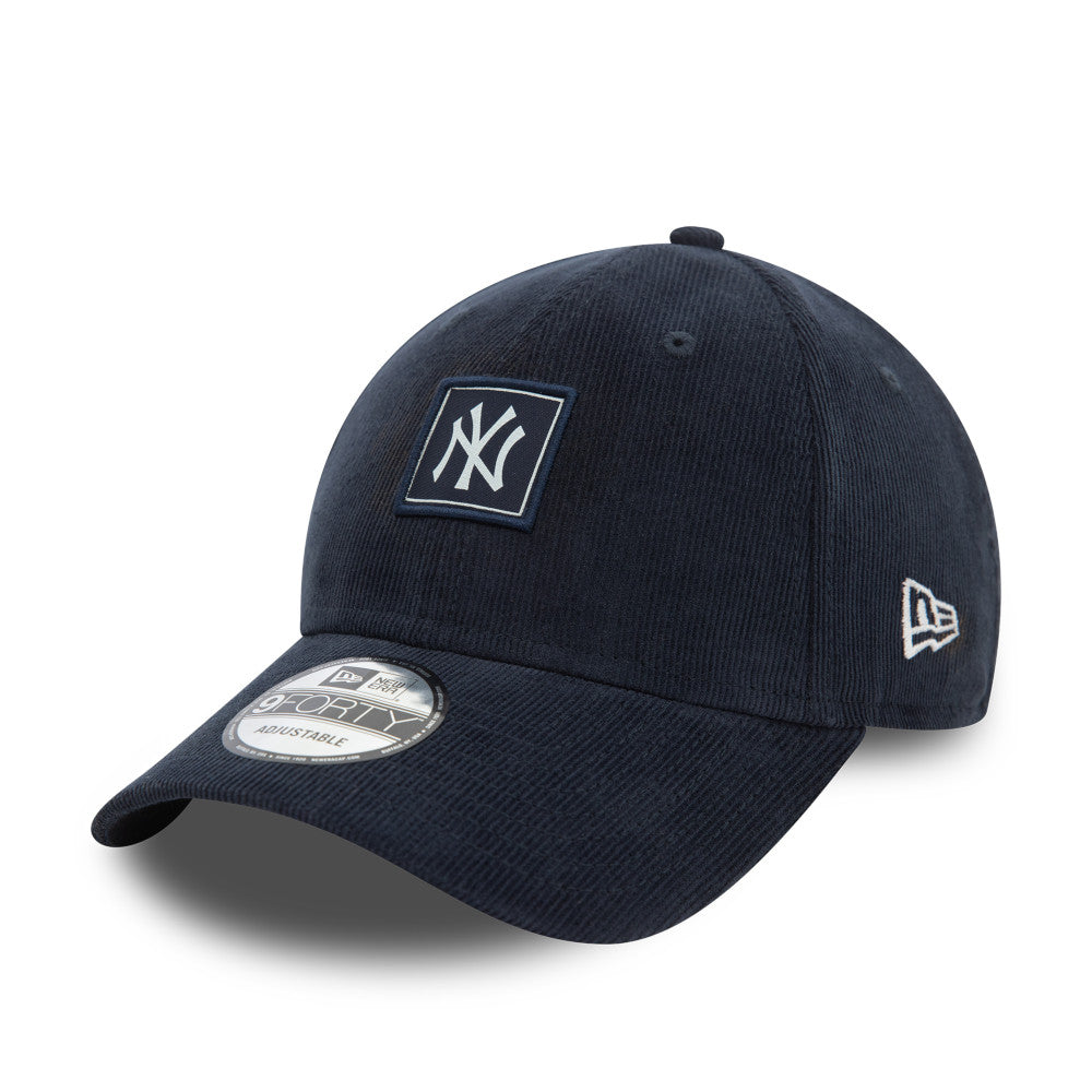 New Era 9FORTY New York Corduroy Cap - Navy