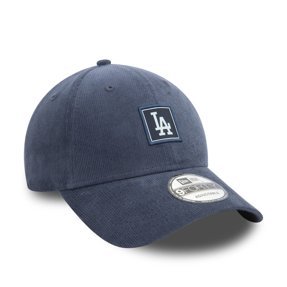 New Era 9FORTY Los Angeles Dodgers Corduroy Cap - Navy