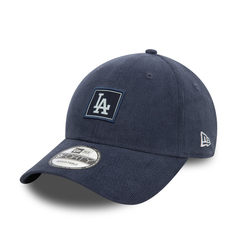 New Era 9FORTY Los Angeles Dodgers Corduroy Cap - Navy