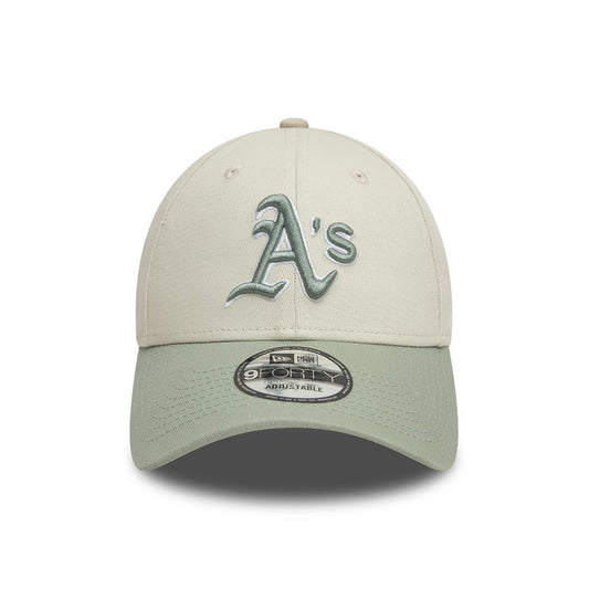 New Era 9FORTY Oakland Athletics Cap - Beige/Sage