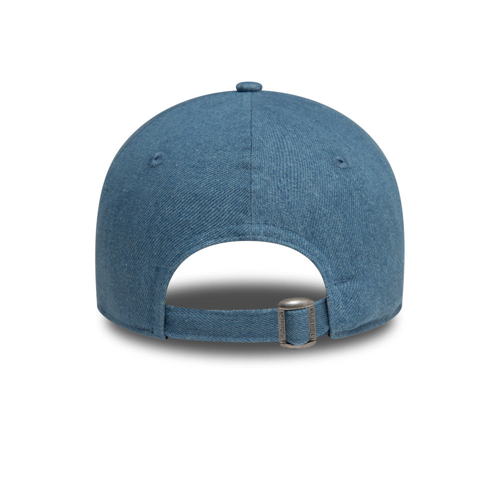 New Era 9FORTY Women’s Denim Icon Los Angeles Dodgers Cap - Washed Denim