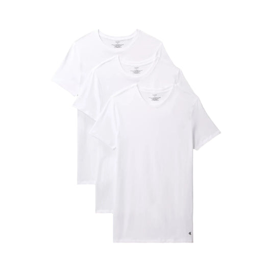 Calvin Klein Cotton Classics 3-Pack Crewneck T-Shirt - White