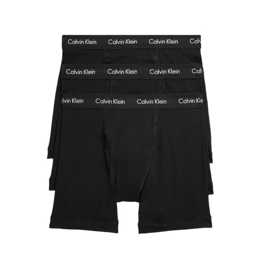 Calvin Klein Cotton Stretch 3-Pack Boxer Brief - Black