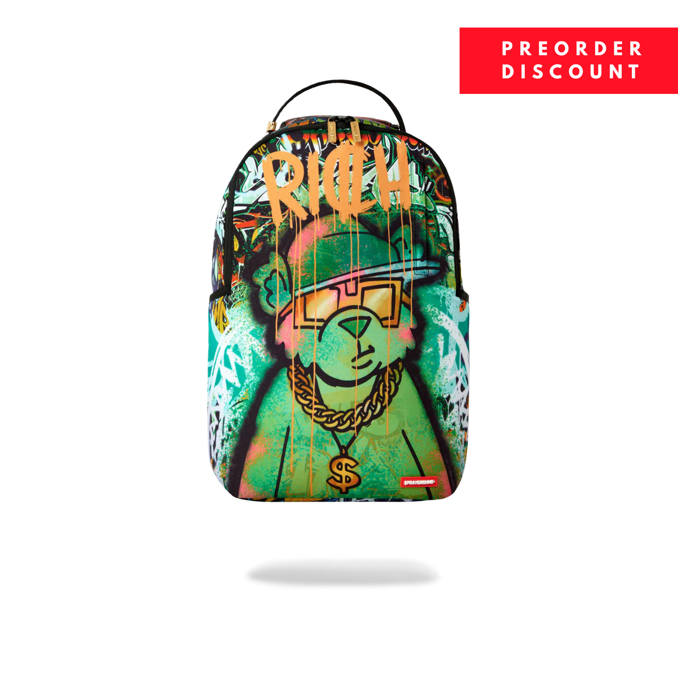 Sprayground Moneybear Tunnel Mural Backpack