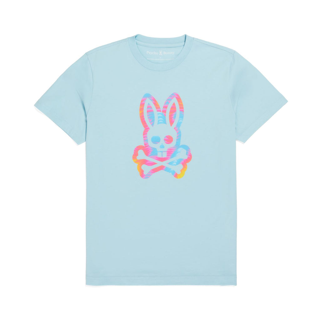 Psycho Bunny Men's Montgomery Graphic Tee - Seafoam