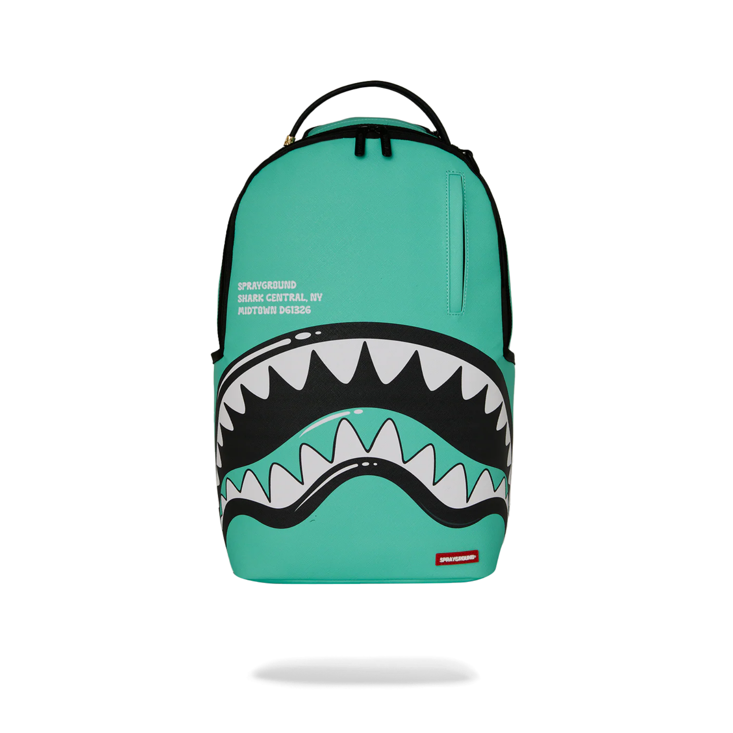 Sprayground Shark Central Bubble Shark Backpack - Turquoise