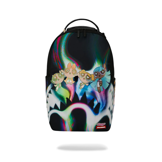 Sprayground PowerPuff Girls Rainbow Halo Shark Backpack