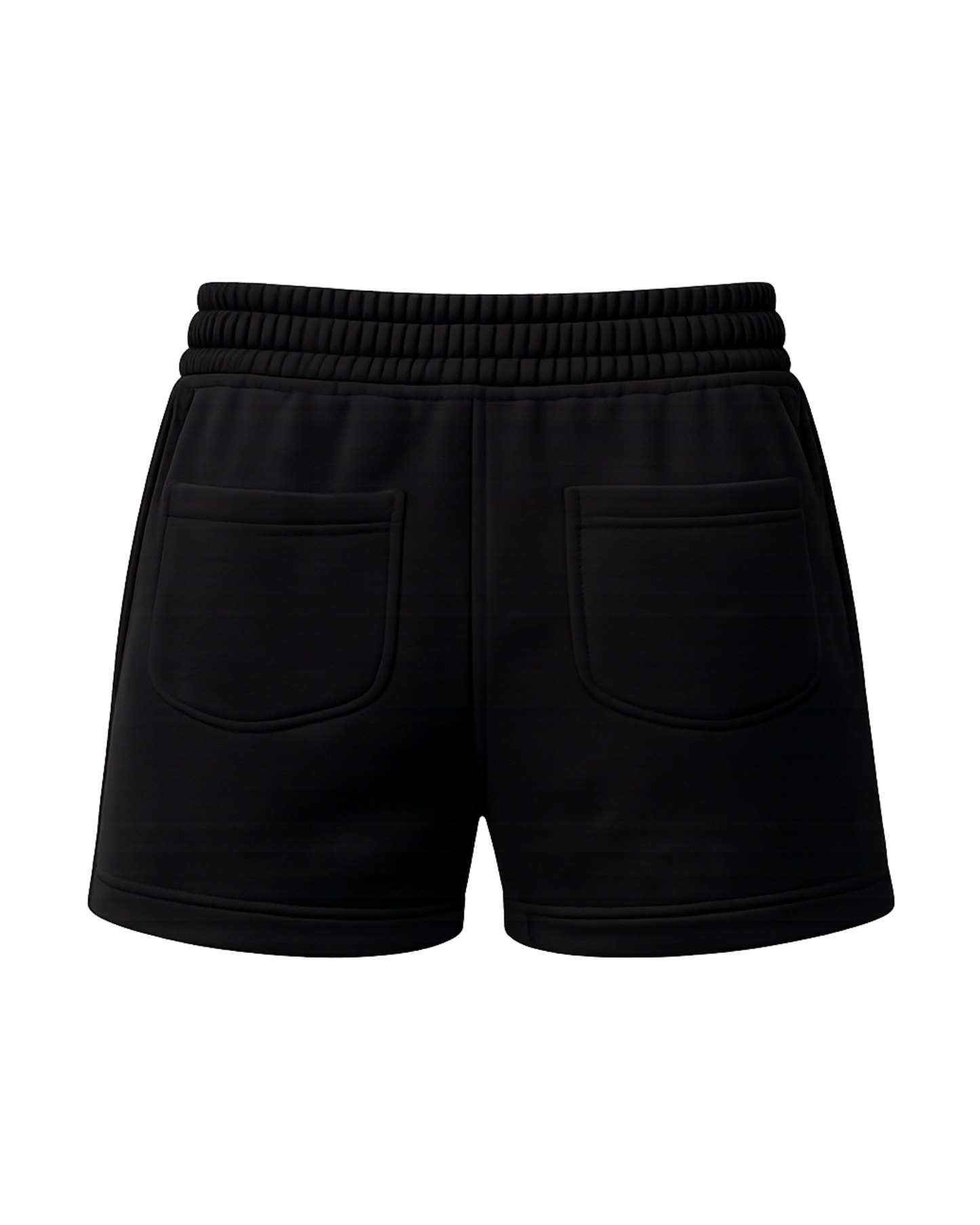 Les Rues Des Bahamas Fleece Shorts - Black