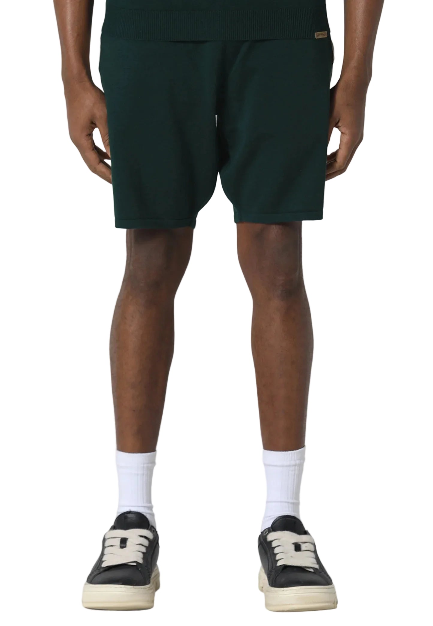 Pas De Monaco Aether Knitted Shorts- Pedosa Green