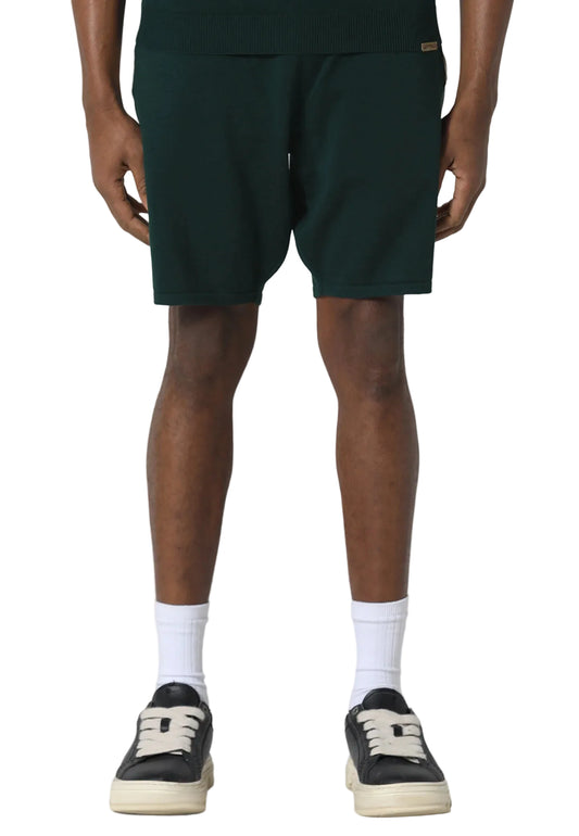 Pas De Monaco Aether Knitted Shorts- Pedosa Green