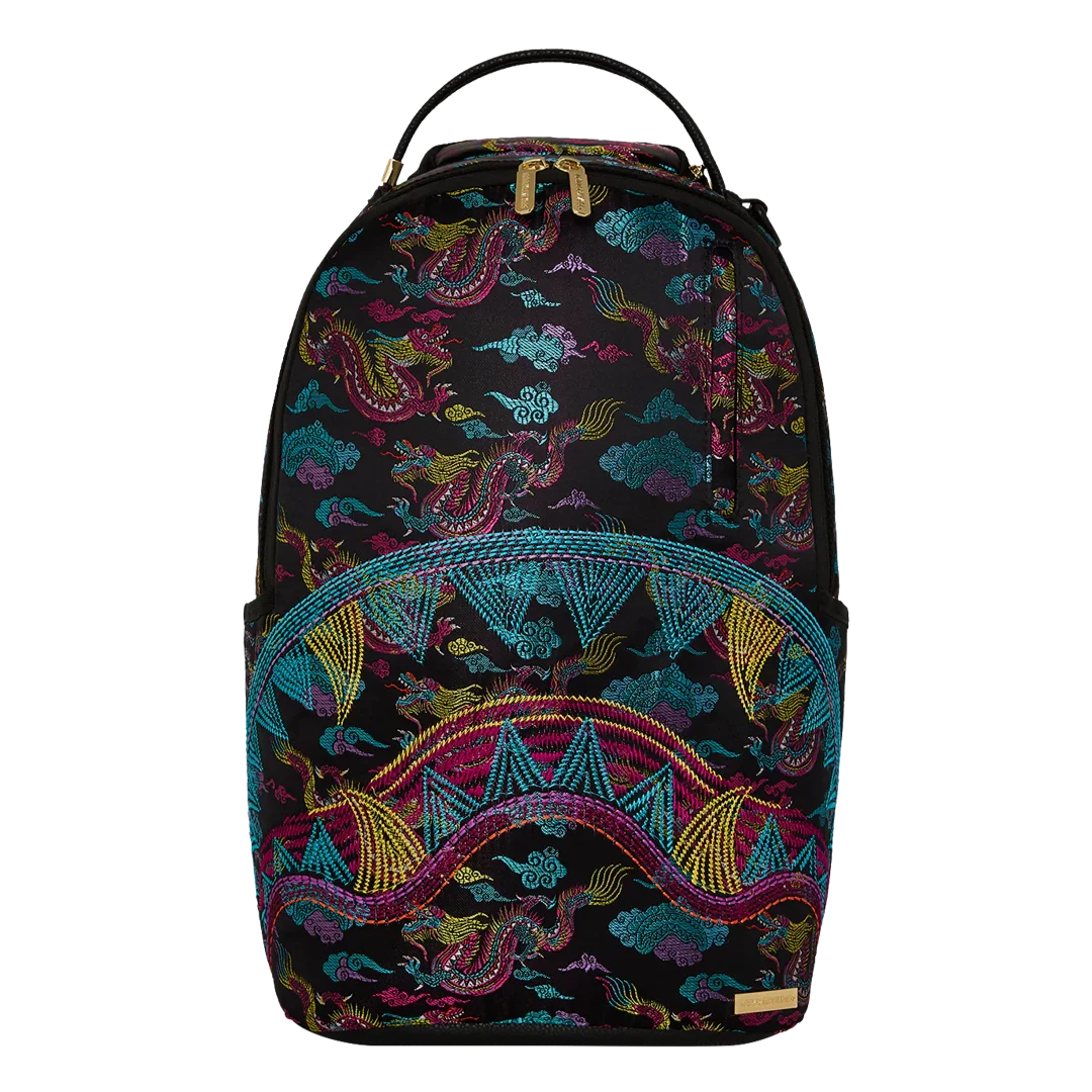 Sprayground Embroidered Dragons Backpack